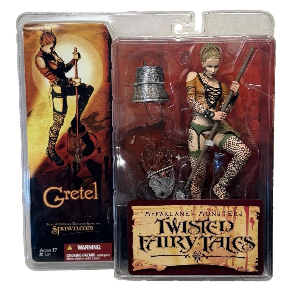 McFarlane Monsters Twisted Fairy Tales Gretel Action Figure Series 4 NIB